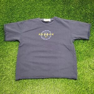 Vintage Y2K Reebok Cutoff Sweatshirt Large 22x24 Cropped